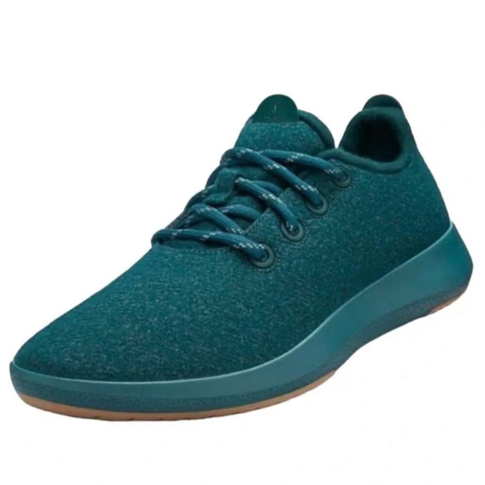 Allbirds Womens Wool Runners US 5 Tuke Teal/Blue Comfort Shoes Lace-up Athletica